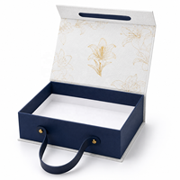 Boîte cadeau rigide personnalisée avec fermeture magnétique pour l'emballage et la promotion de souvenirs de luxe