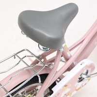 Vélo pour enfants de 18 pouces, cadre en acier à suspension souple, jantes en alliage d'aluminium, freins à disque, roues d'apprentissage, vitesse unique, 9 kg, pour les enfants de 3 à 8 ans
