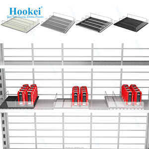 Rail à roulettes automatique pour boissons, à faible consommation d'effort, pour le stockage en grande quantité dans les magasins de proximité - Product Image 2