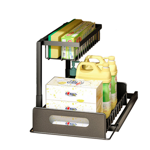 Kitchen <strong>Sink</strong> Organizer Storage Draws and <strong>Shelves</strong> Under the <strong>Sink</strong> Organizer <strong>Sink</strong> Cabinet Organizer Storage Racks and <strong>Shelves</strong> - Product Image 2