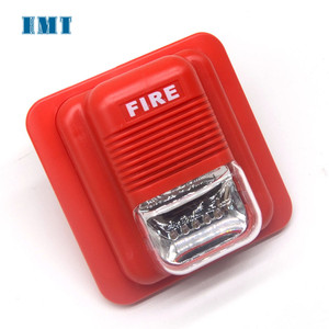 Sirena Estroboscópica de Alarma contra Incendios de 12V 24V con Sonido y Luz Intermitente, Sistema de Seguridad para Hogar, Oficina, Hotel, Restaurante - Product Image 4