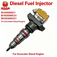 Inyector de Combustible Diésel BI1830560C1 BI1830560C21 BN1830691C1 para Excavadora, Inyector de Repuesto para Motor Diésel
