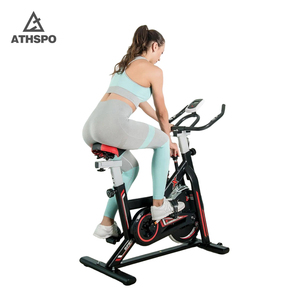 Athspo quay xe đạp văn phòng phẩm Xe Đạp Cardio trong nhà có thể điều chỉnh chuyên nghiệp quay Xe đạp tập thể dục thiết bị phòng tập thể dục - Product Image 4