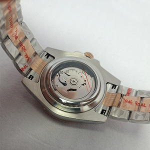 Wholesale Factory Supply Sapphire Crystal Automatic Movement <b>Mechanical</b> Men's Sport Luxury Rose Gold <b>Watch</b> - Product Image 6