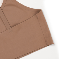 Ensemble de lingerie féminine sans couture, sous-vêtements fins sans armatures, soutien-gorge sans fil avec culotte string