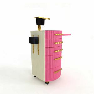 Beauty Shop <b>Trolley</b> Mobile Multifunctional Storage Rack Embroidery Instrument Multi-layer Storage Cabinet <b>Tool</b> Cart - Product Image 1