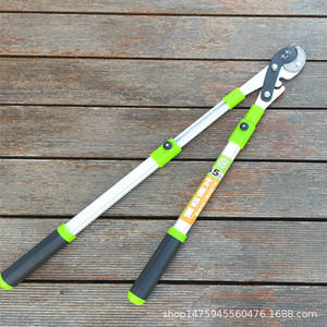 กรรไกรตัดแต่งกิ่งแบบยืดหดได้ Gisen ใบมีดสแตนเลส 55 นิ้ว เส้นผ่านศูนย์กลางตัดแต่ง 20-30 มม. โครงสร้างแบบผีเสื้อ เครื่องมือทำสวน - Product Image 5