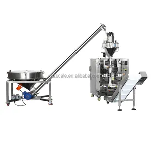 Automatic Factory auger filler 50L with V420 model vertical packing machine for ground coffee powder