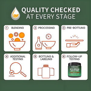 Oem/odm keto אבקת שמן עם אשווגאנדה תמצית פטריות מיידית/אנזים תוספת לאנרגיה ולמיקוד - Product Image 6