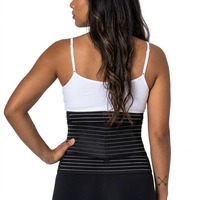Ceinture de soutien post-partum pour le ventre et la taille avec ceinture pelvienne, attelle abdominale post-partum pour femmes pour le soutien de la taille et des hanches