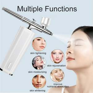 Oxygénothérapie Peau Hydratant Jet Peel Seringue Lance Faciale Mini Eau De Poche Pulvérisation Injecteur USB Électrique - Product Image 3