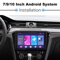 6580 universel 7/9/10 ''multimédia 2Din Double WIFI voiture lecteur Mp5 stéréo Radio Android 12 GPS Navi lecteur