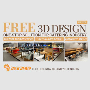 Conjunto de Muebles de Restaurante de Grado Comercial, Mesa de Madera con Estructura de Metal Negro y Asientos de Banqueta para Cafetería, Bar, <span class=keywords><strong>Bistro</strong></span> - Product Image 5