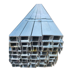 12m de longitud Galvanizado C12x20.7 C Canal de acero L Acero al carbono 100x48 con agujeros - Product Image 1