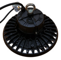 IP65 Étanche Haute Luminosité Dimmable 100W/200W/300W LED UFO Lampe-Bureau Construction Haute Baie Lumière pour Une Utilisation Portable