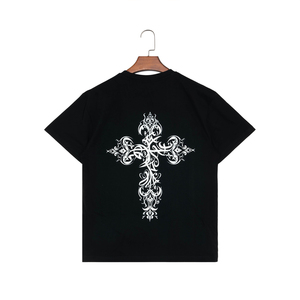 Pro Club Style Heavyweight Streetwear T-Shirts Custom <strong>Print</strong> 1pc MOQ BSCI Certified Wholesale - Product Image 2