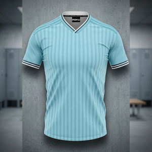 Uniforme de fútbol personalizado de alta calidad para adultos, ropa deportiva de poliéster de talla grande, nombre del equipo, logotipo, corte automático directo, servicio OEM - Product Image 3