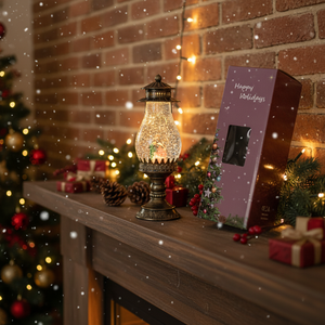Customizable 4\"X12\" Christmas Ornament Set with <b>Light</b> & <b>Musical</b> Feature 6PCS/CS for Home Decor & DIY - Product Image 3