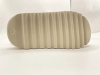 Sandales en mousse EVA personnalisées avec logo, respirantes, à bout ouvert, à enfiler, avec soutien de la voûte plantaire, pour hommes, sans logo