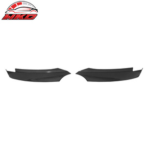 Compatible con BMW E82 2008-2013, Divisores de Parachoques Delanteros con Acabado de Fibra de Carbono - Product Image 3