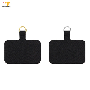 Étui de téléphone <span class=keywords><strong>incassable</strong></span> et robuste avec languette de fixation transparente, cordon de téléphone avec anneau métallique, support universel pour cordon de téléphone à porter en bandoulière - Product Image 2