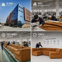 Sofá Modular en Forma de L de Terciopelo Crema con Base de Madera, Sofá Seccional Moderno para Sala de Estar, Sofá de Terciopelo Contemporáneo para Hogar y Hotel