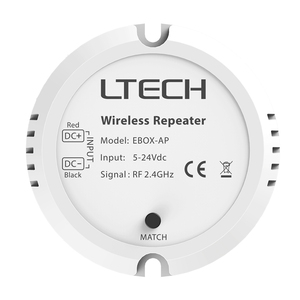 Cho ltech EBOX-AP không dây Repeater tín hiệu Extender RF Dimmer cho tăng cường kết nối - Product Image 1