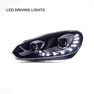 Nouveaux Phares LED Srumdy pour <span class=keywords><strong>Golf</strong></span> 6 2009-2013, Kit de Rétrofit/Mise à Niveau 12V 6000K - Product Image 3