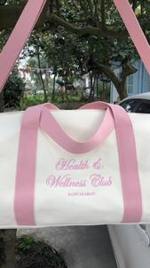 Venta caliente bordado personalizado de gran capacidad deber Fitness impermeable deportes gimnasio viaje bolsa de lona bolsa de viaje - Product Image 3