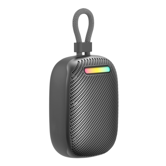 Mini Smart Portable Wireless Speaker RGB LED Waterproof for Outdoor Party Battery Compatible Mobile Phones