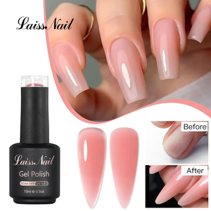 LaissNail เจลสร้างเล็บ 30 สี แบบขวด BIAI ปราศจากสาร HEMA เป็นวีแกน ปลอดสารพิษ เป็นมิตรต่อสิ่งแวดล้อม เจลเหลวสำหรับมืออาชีพและ DIY - Product Image 2