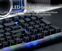98-Tasten Mechanische Tastatur RGB-Hintergrundbeleuchtung Drei-Modus-Wireless Hot-Swappable Programmierbares Numerisches Tastenfeld für Gaming und Büro
