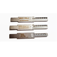 Outil de décodage de serrures Haoshi Tools Tin Foil ABUS-EXTRA ABUS-ELVA ABUS-Bravus, outil de crochetage de serrures européennes