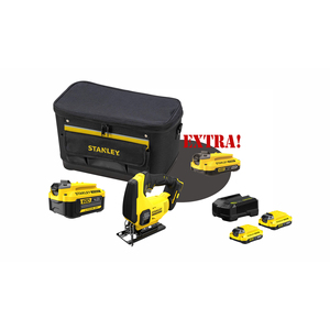 V20 SFMCS600B 18 V Cordless Kit sega alternativa 18 Volt 4.0 Ah Set di energia batteria agli ioni di litio per applicazione sega in metallo - Product Image 1