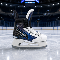 Patins à glace SOYUZ, chaussures de patinage sur glace, bottes à coque dure pour l'entraînement sur patinoire, junior, jeunes, adultes, débutants