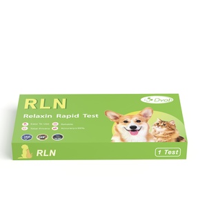 Relaxin Kit test rapido veterinario per animali da compagnia animale domestico semplice <span class=keywords><strong>operazione</strong></span> cane/gatto rilassante per gravidanza canina Relaxin Test Rln Kit di Test - Product Image 3
