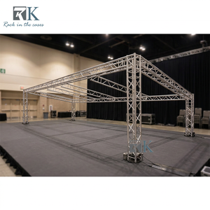 Sistema de Estructura de Aluminio para Escenarios, Conexión Modular por Pasadores, Marco de Truss Portátil - Product Image 2