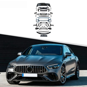 Kit carrosserie style <span class=keywords><strong>AMG</strong></span> GT63 S pour <span class=keywords><strong>AMG</strong></span> <span class=keywords><strong>GT</strong></span> <span class=keywords><strong>4</strong></span> <span class=keywords><strong>portes</strong></span> X290 <span class=keywords><strong>2021</strong></span>+, pare-chocs avant, diffuseur arrière, jupes latérales en PP non peint, montage direct - Product Image 1