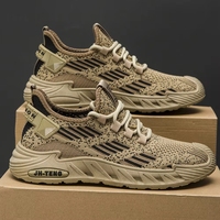 Scarpe da uomo in mesh estive autunnali, anti-odore, alla moda, per attività all'aperto, casual, sportive, in tessuto a rete traspirante