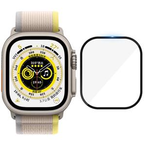 ฟิล์มกันรอยหน้าจอแบบเต็มจอ 3 มิติ OEM ODM สำหรับ Apple Watch Series 11/12 42MM 46MM ฟิล์มป้องกันสำหรับ Iwatch Ultra 49MM - Product Image 1