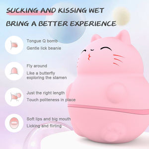 18 mamilo otário língua lambendo e chupando vibrador completo corpo sexo brinquedo para mulheres - Product Image 3