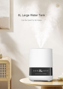 RUNAL H950 6L Nouvel Humidificateur Numérique Intelligent Chaleur Froide Chaude Vapeur Chaude Intelligente Humidificateur D'air Ultrasonique Intelligent pour la Maison - Product Image 2