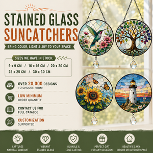 <span class=keywords><strong>Attrape</strong></span>-soleil en verre teinté personnalisé, motif ange et étoile, 9-30 cm, OEM ODM, vente en gros, décoration de fenêtre de Noël - Product Image 5