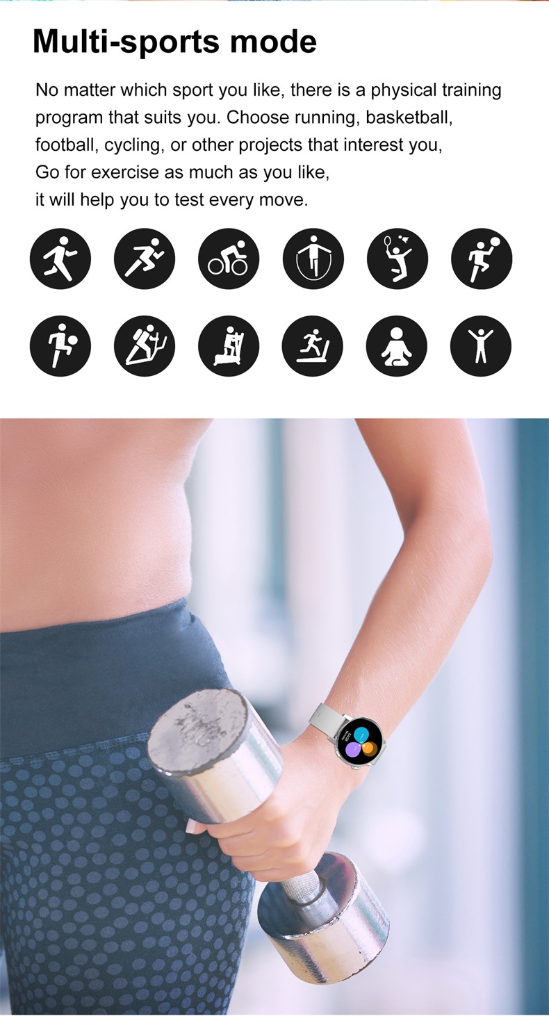 Hot Sell DT3 Mini Reloj Smart Watch with 1.19