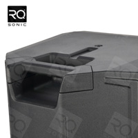 [Stock CN] RQSONIC CBN15TD3H 500W RMS Système de sonorisation actif en plastique pour scène, haut-parleur amplifié professionnel de 15 pouces