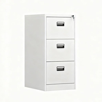 Armoire de classement industrielle moderne et durable en acier noir ignifuge à 4 tiroirs pour usage scolaire