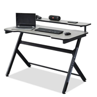 Support en gros d'usine ensemble chaise et bureau de jeu cadre en bois de bureau en fer table d'ordinateur pour bureau à domicile