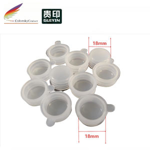 (100) tapa de tolva de cartucho de tóner para Brother para Dell para Canon para HP para Samsung con punta de 18mm de diámetro unids/lote - Product Image 2