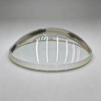 Dôme optique en verre de silice fondue JGS1 JGS2 JGS3 avec revêtement antireflet