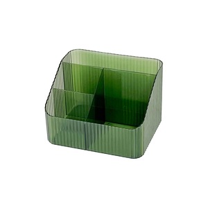Cosmetic Storage <b>Box</b> for Bathroom Desktop Plastic <b>Makeup</b> Organizer with Lipstick & Nail Polish Holder <b>Makeup</b> Brush & Skincare - Product Image 4